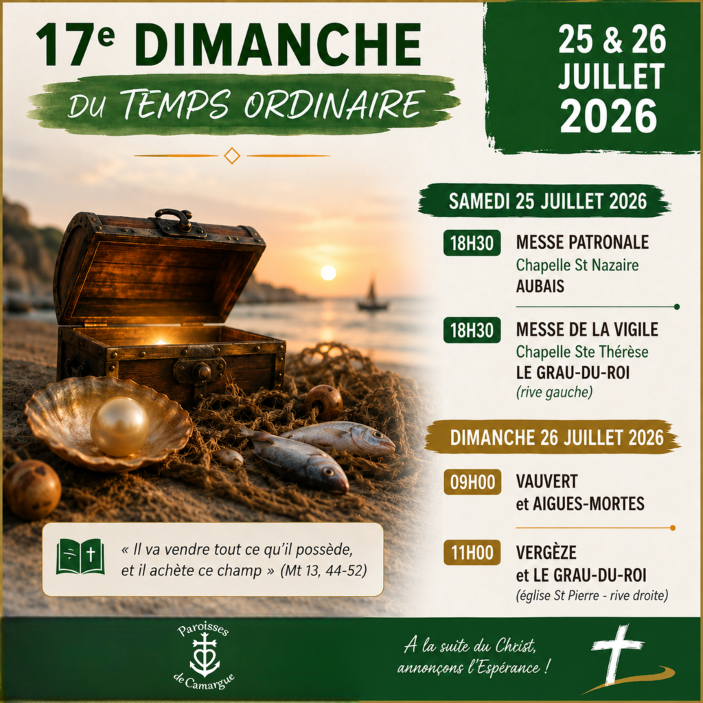 17e Dimanche du Temps Ordinaire