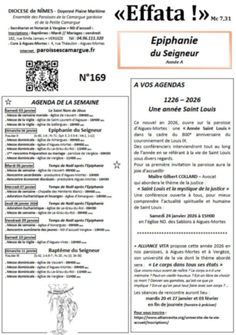 Epiphanie du Seigneur Effata ! 169