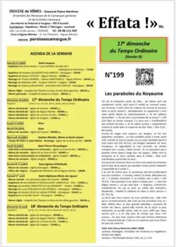 17e Dimanche du Temps Ordinaire 17e Dimanche du Temps Ordinaire